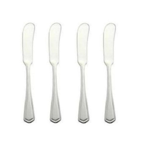 Oneida Jefferson Set of 4 Butter Spreaders 18/8 Stainless